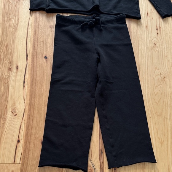 Frank & Eileen Black Wide Leg Pants & Top Set - Picture 4 of 6